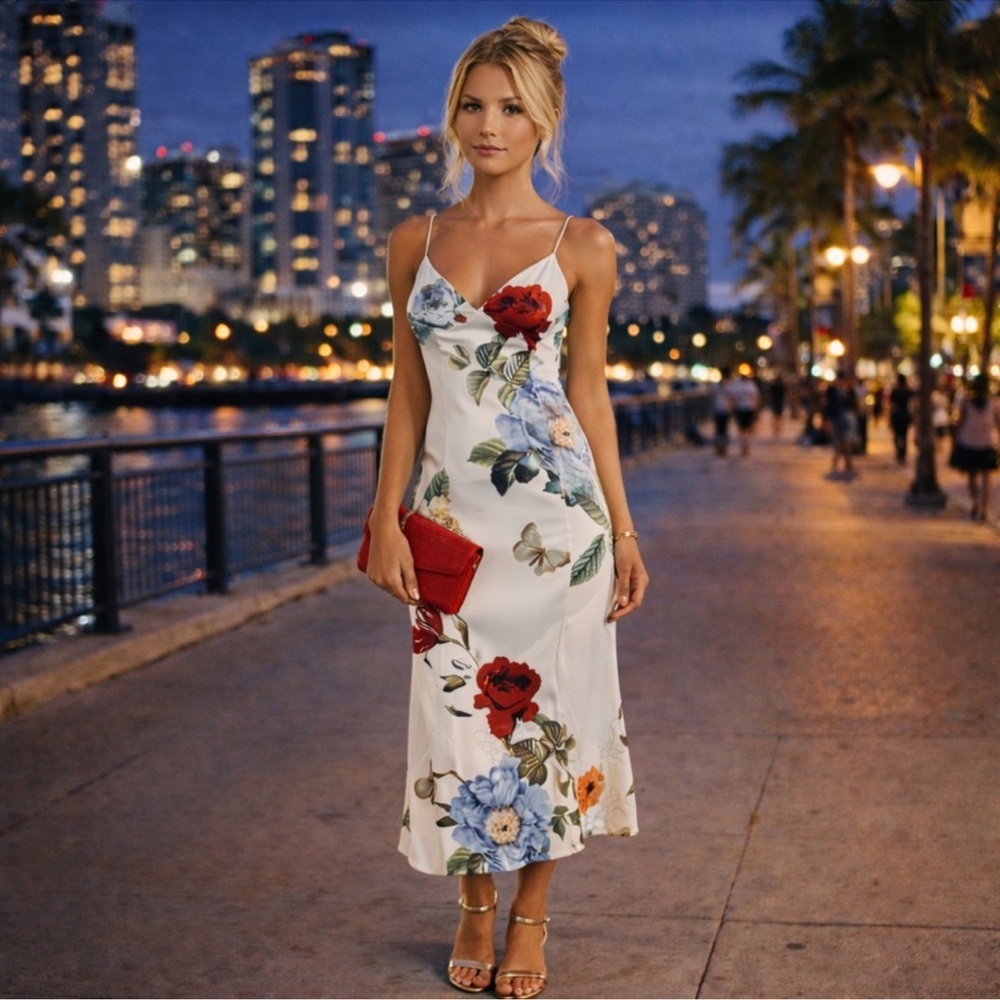 Alice + Olivia Julietta Slip Dress